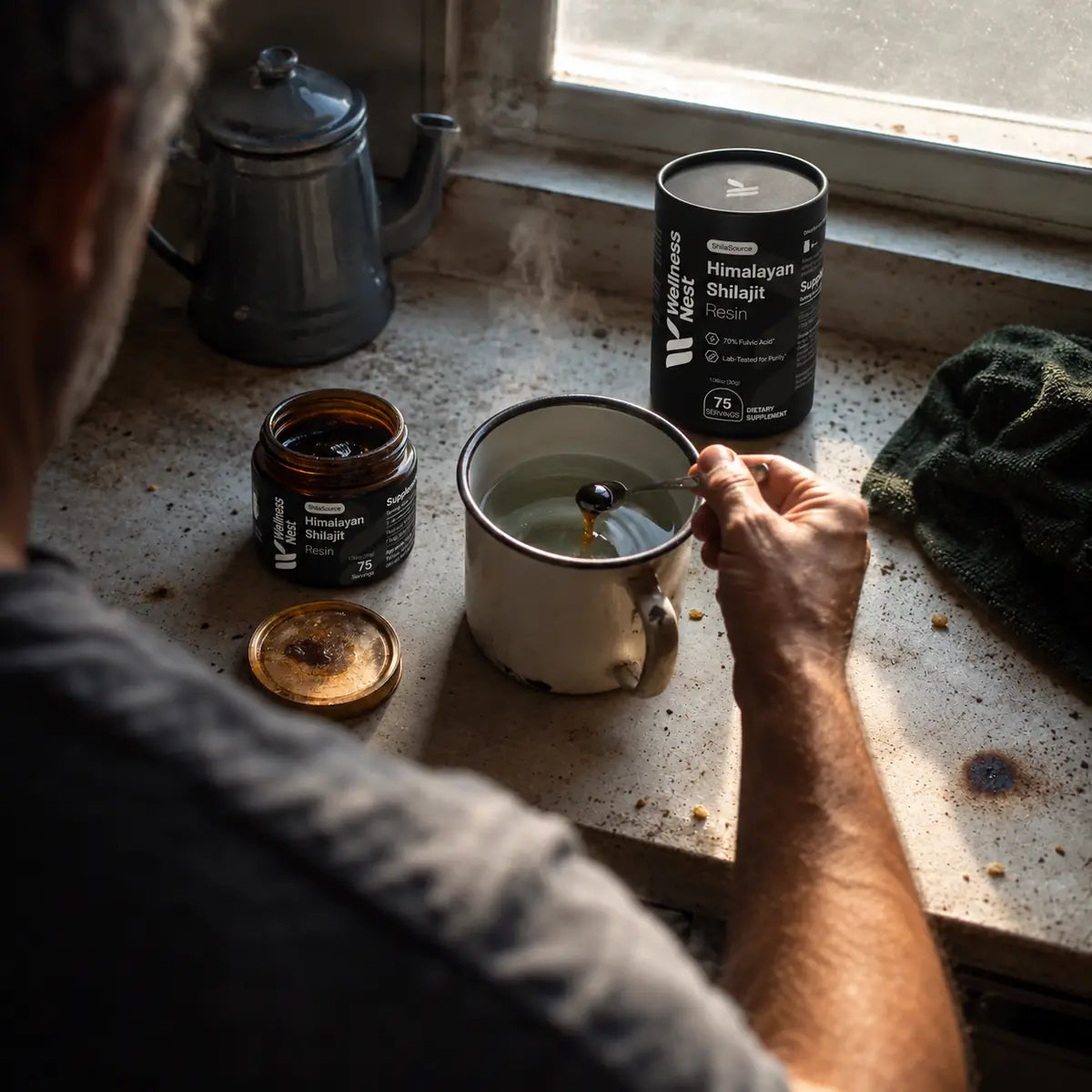 ShilaSource Himalayan Shilajit Resin