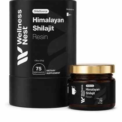 The ShilaSource tube and jar, the real pack