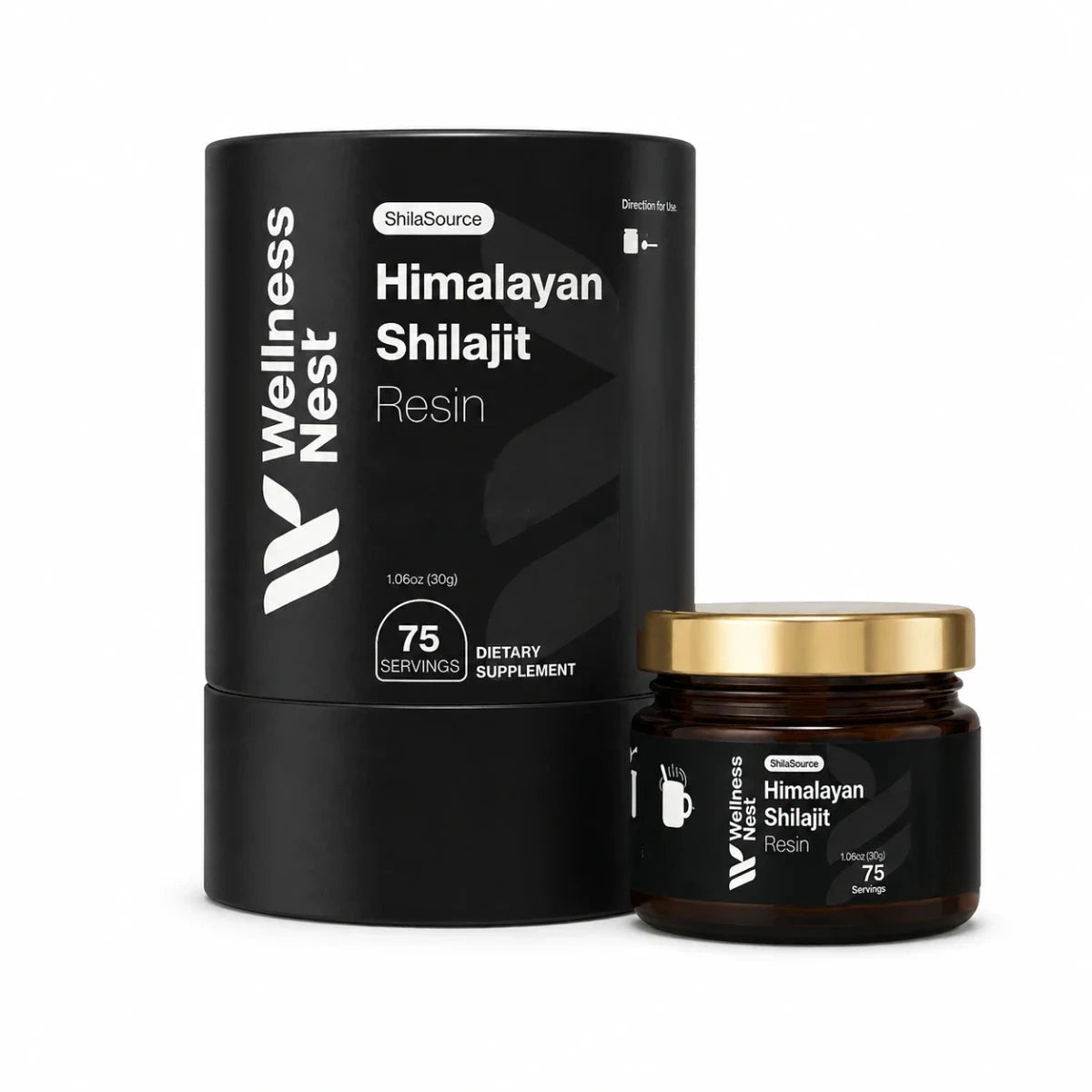 ShilaSource Himalayan Shilajit Resin