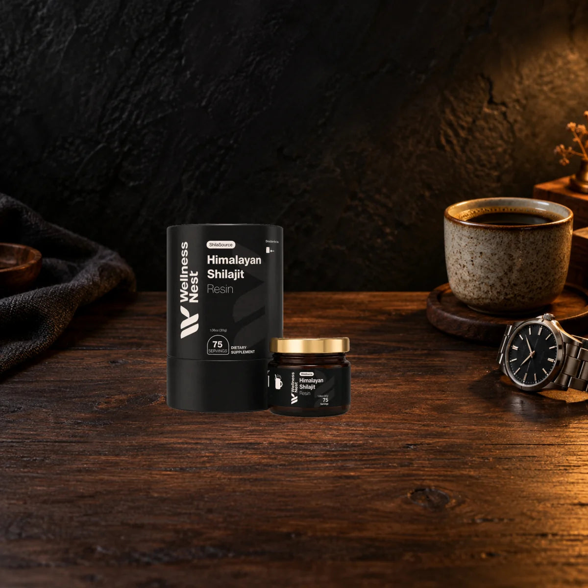 ShilaSource Himalayan Shilajit Resin