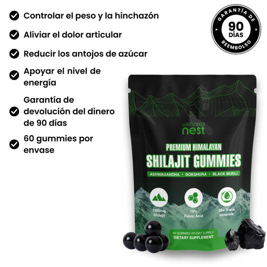 Gummies de Shilajit del Himalaya Premium