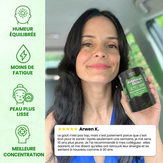 Extraits de Shilajit à base d'eau