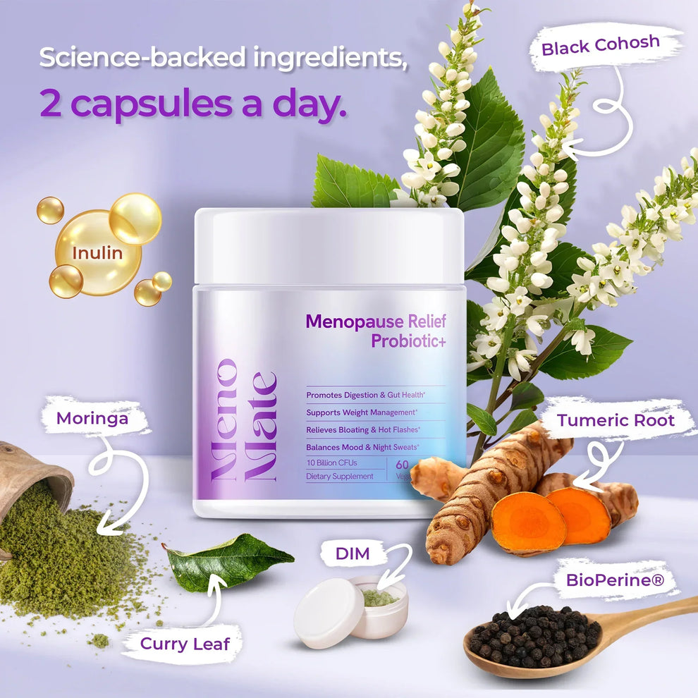 MenoMate Menopause Probiotic Supplement