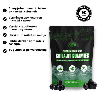 Zuivere Shilajit Gummies