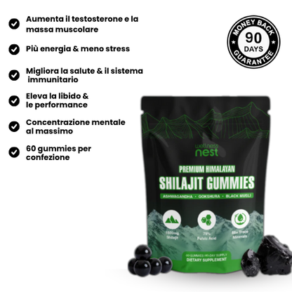 Caramelle gommose allo Shilajit puro