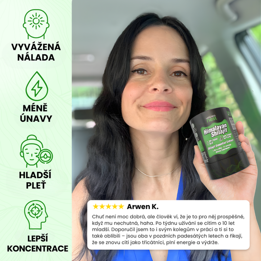 Esenciální extrakt Shilajit