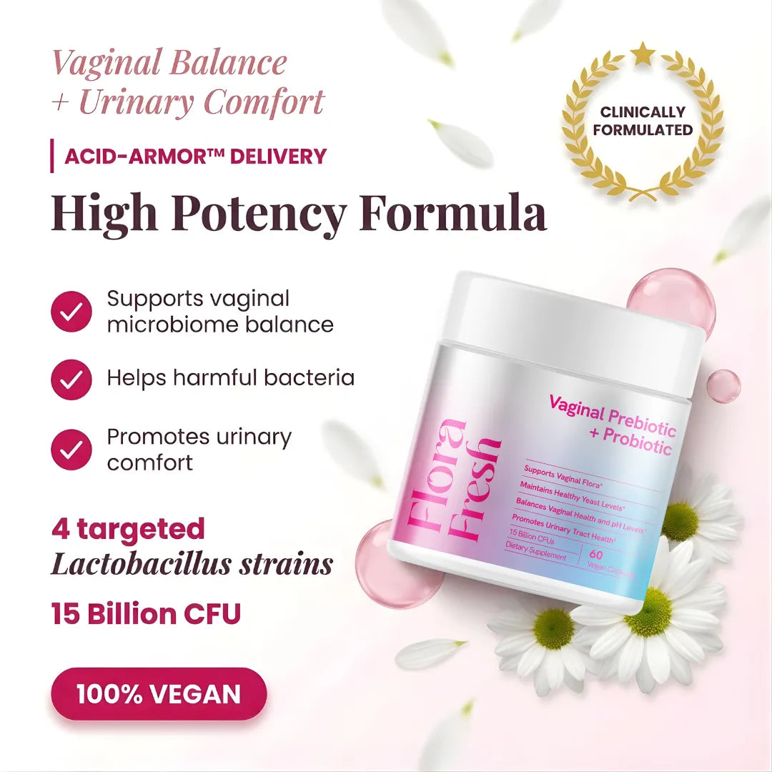 FloraFresh: Vaginal Prebiotic + Probiotic