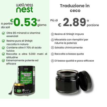 Shilajit Estratto Concentrato
