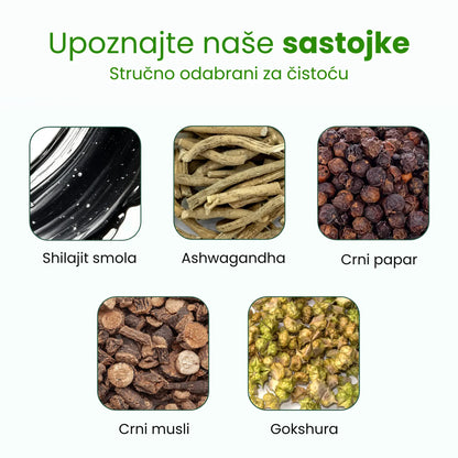 Premium Himalajske Shilajit Gumene Bombone