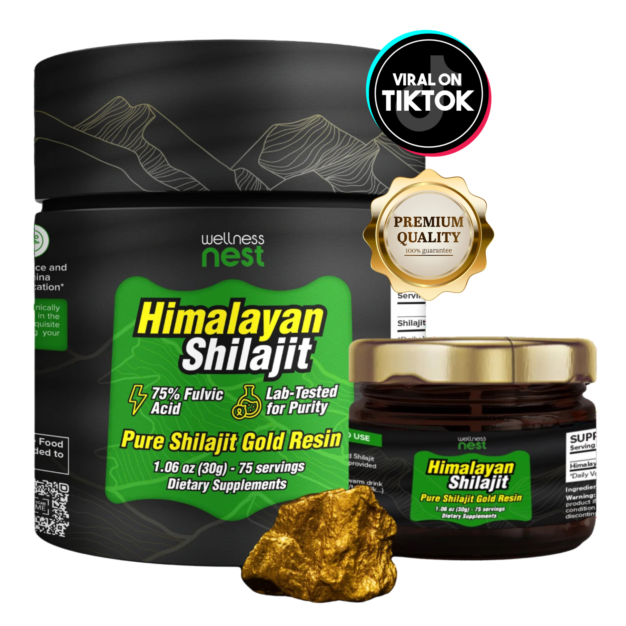 Himalayan Pure Shilajit Gold Resin