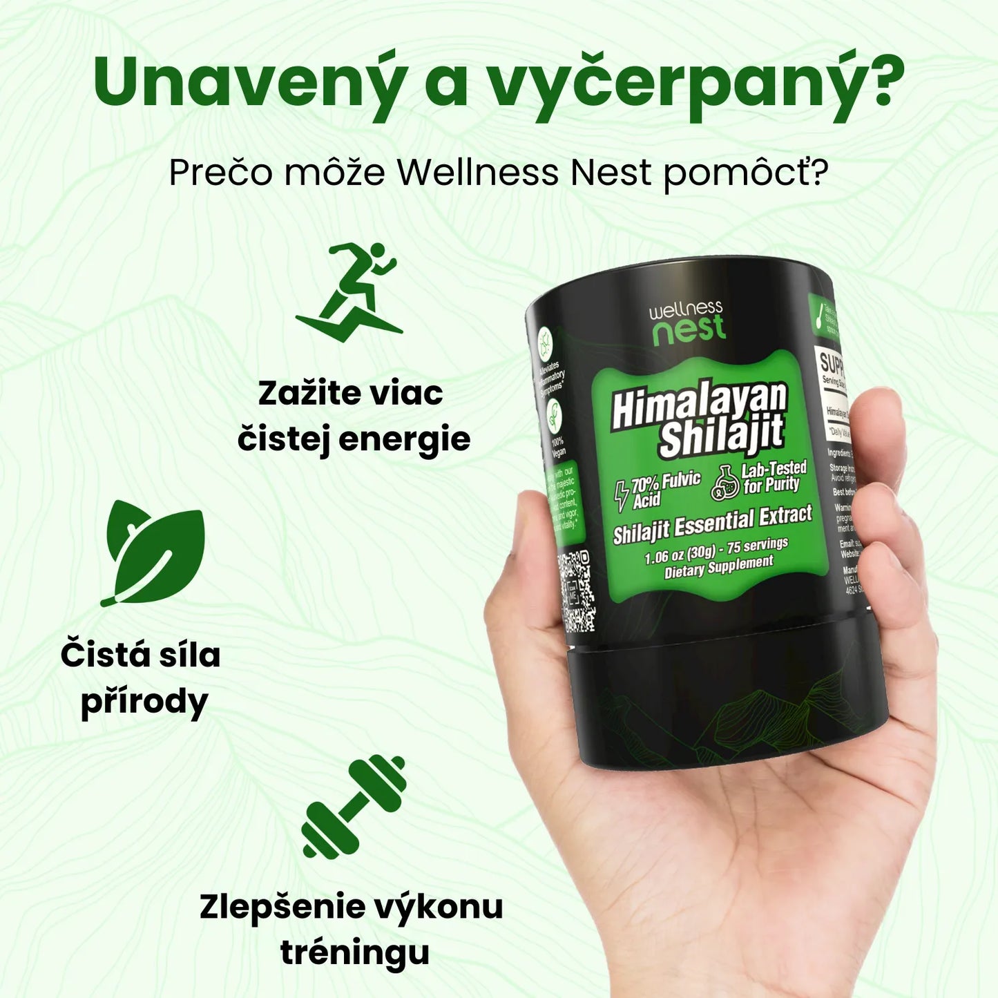 Esenciálny extrakt Shilajit