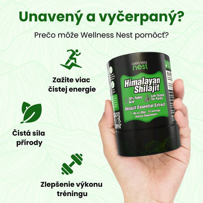 Esenciálny extrakt Shilajit