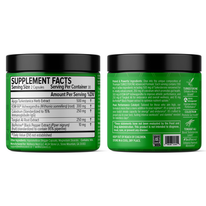 Premium Turkesterone Advanced Formula - Wellness Nest