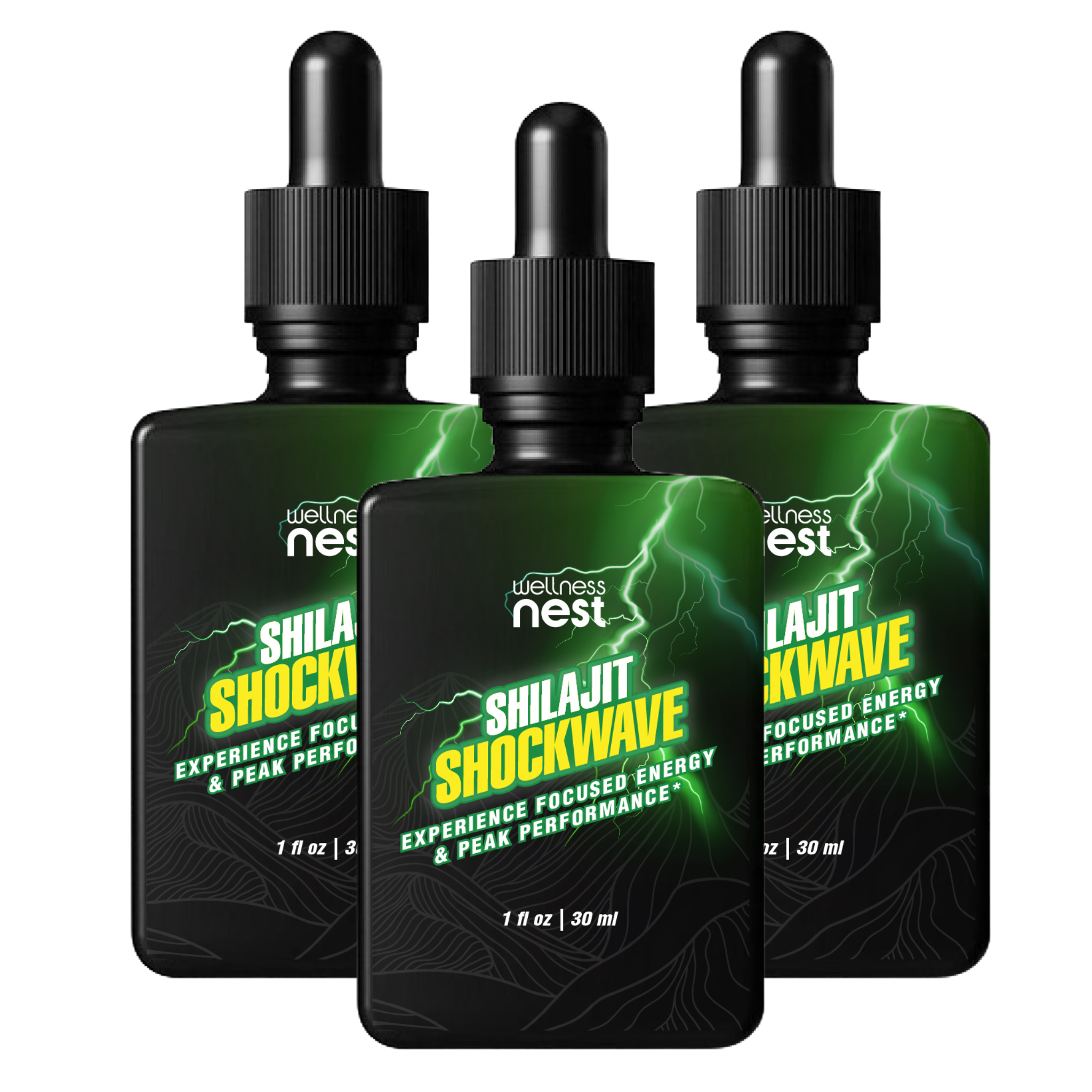 Shilajit Shockwave Pack 3 Get 15%OFF - Wellness Nest