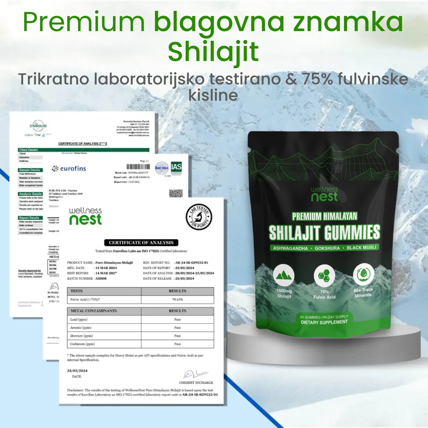 Premium Himalajski Shilajit Gumiji