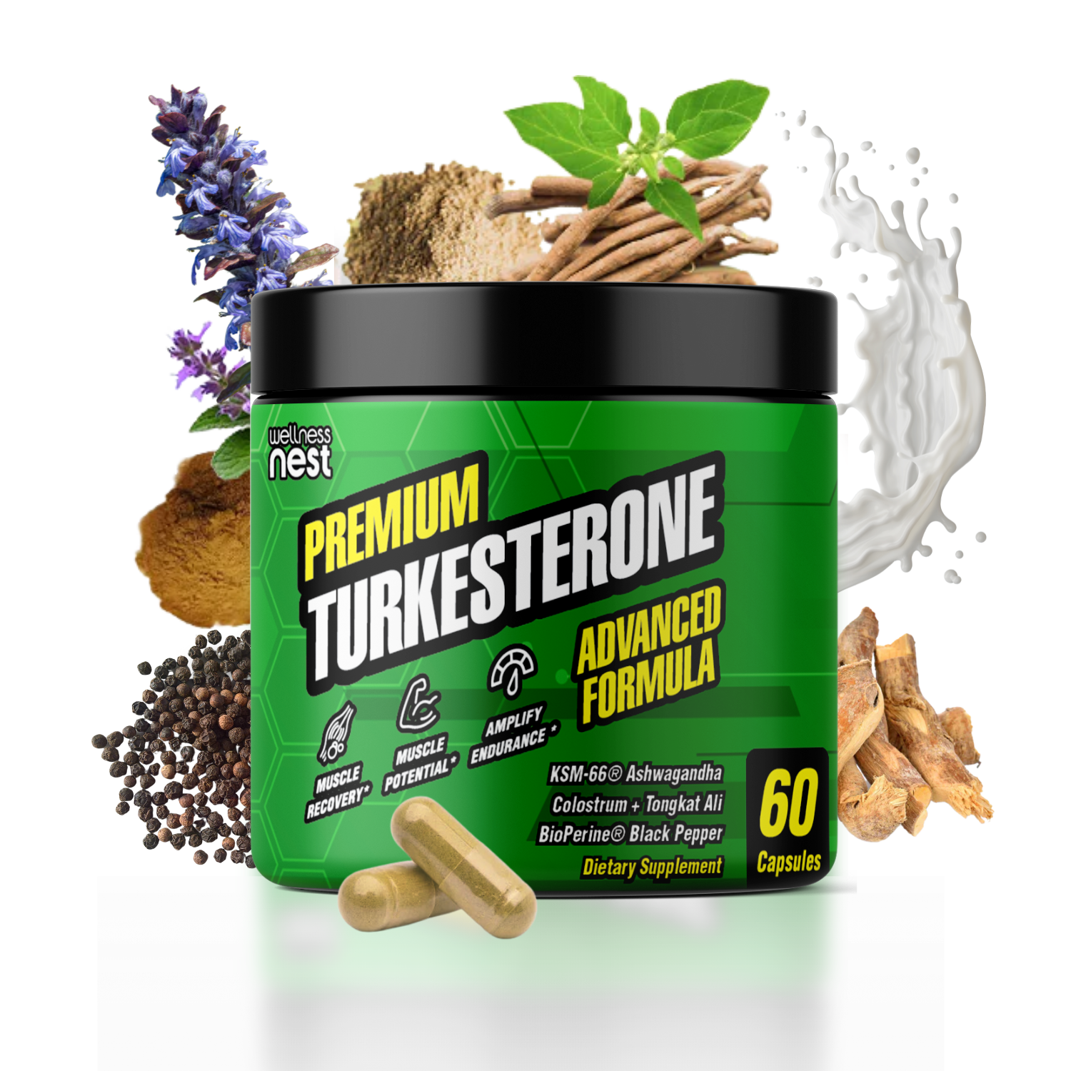 Premium Turkesterone Advanced Formula - Wellness Nest