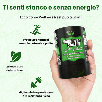 Shilajit Estratto Concentrato