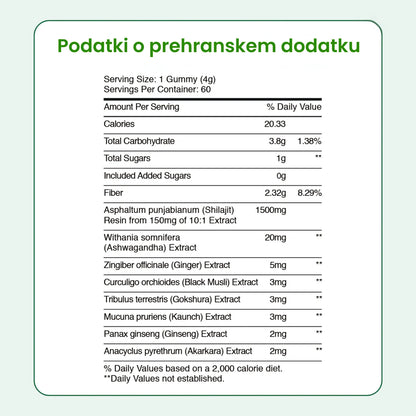 Premium Himalajski Shilajit Gumiji