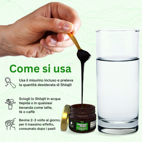 Shilajit Estratto Concentrato