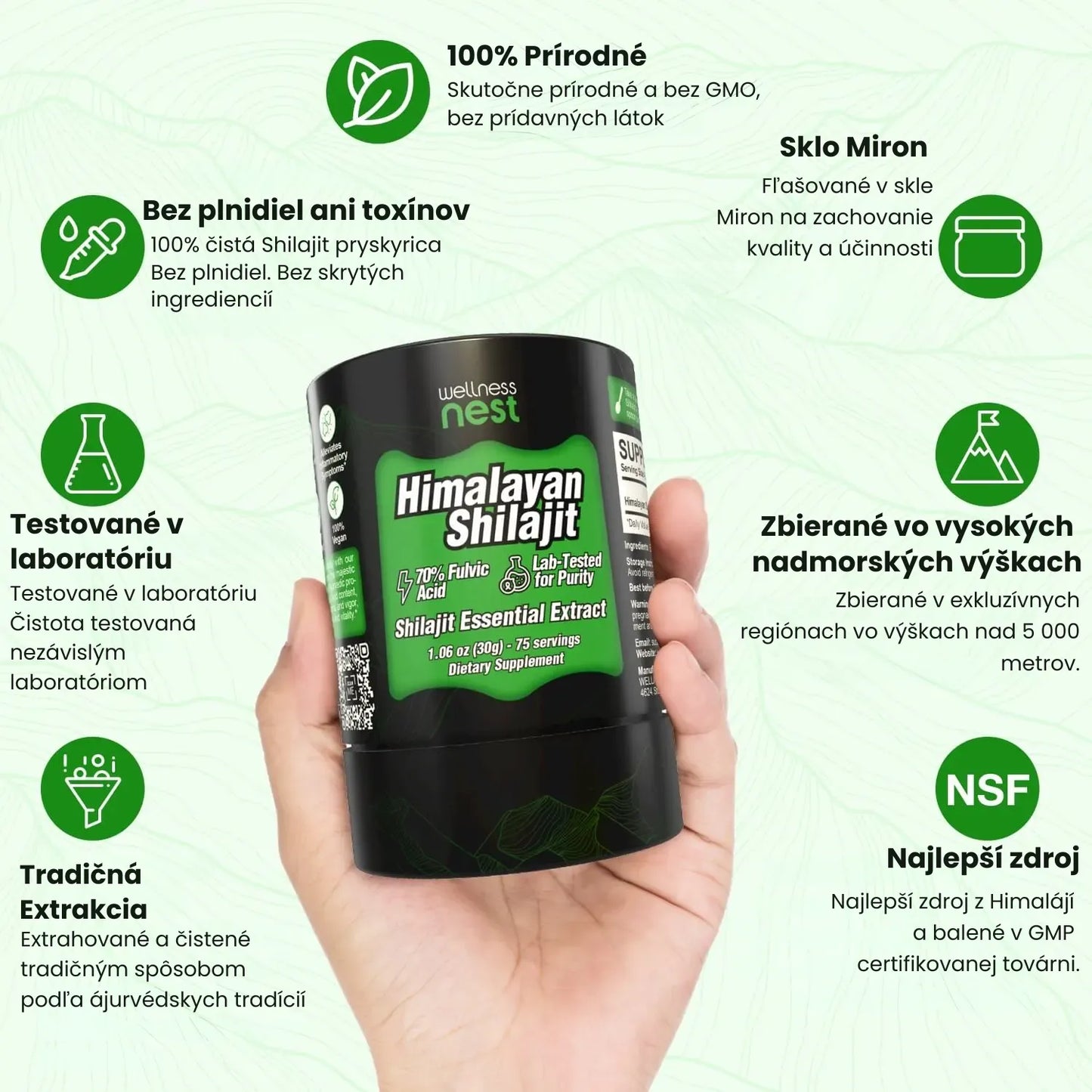 Esenciálny extrakt Shilajit