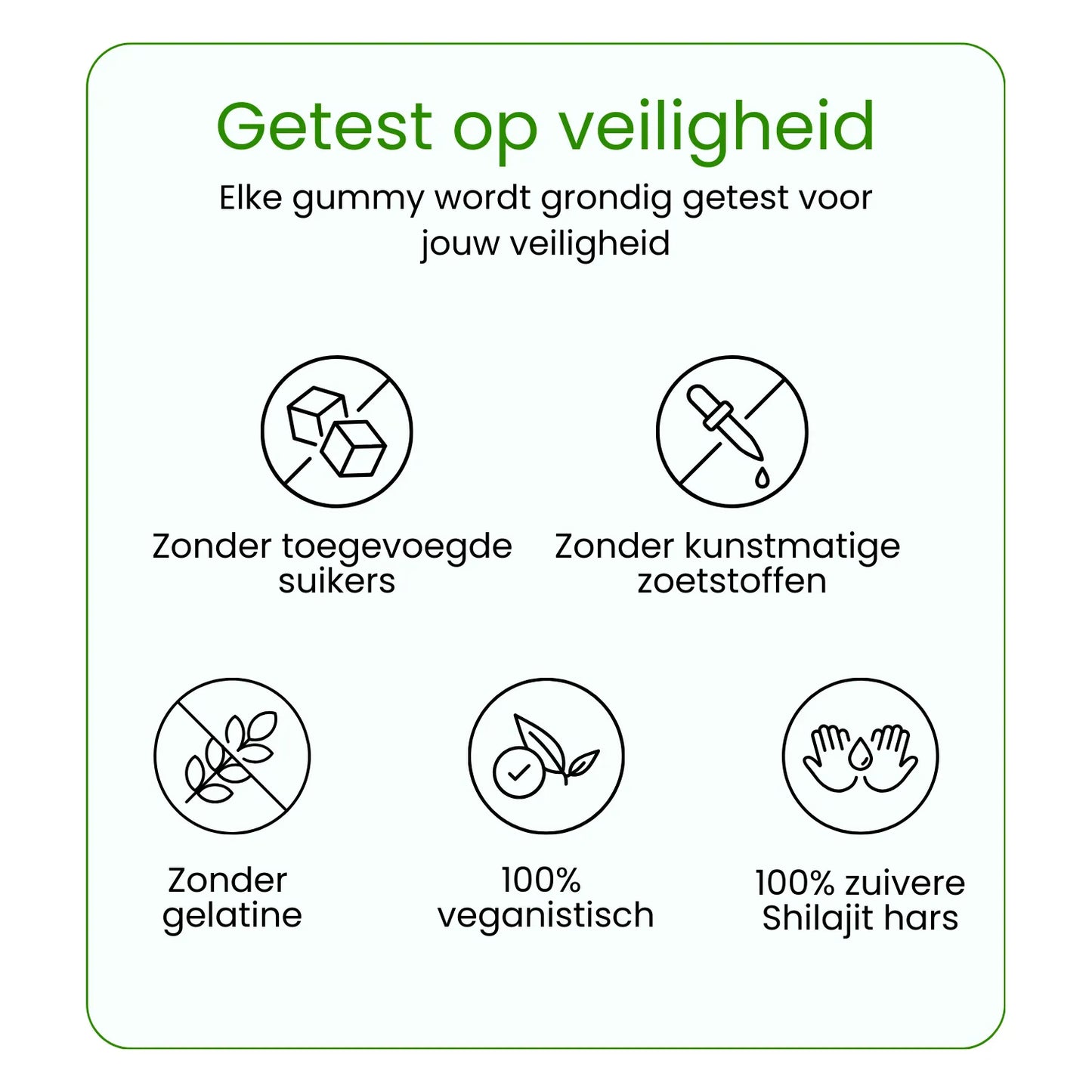 Zuivere Shilajit Gummies