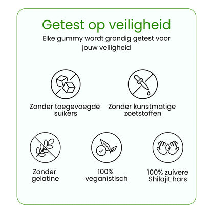 Zuivere Shilajit Gummies