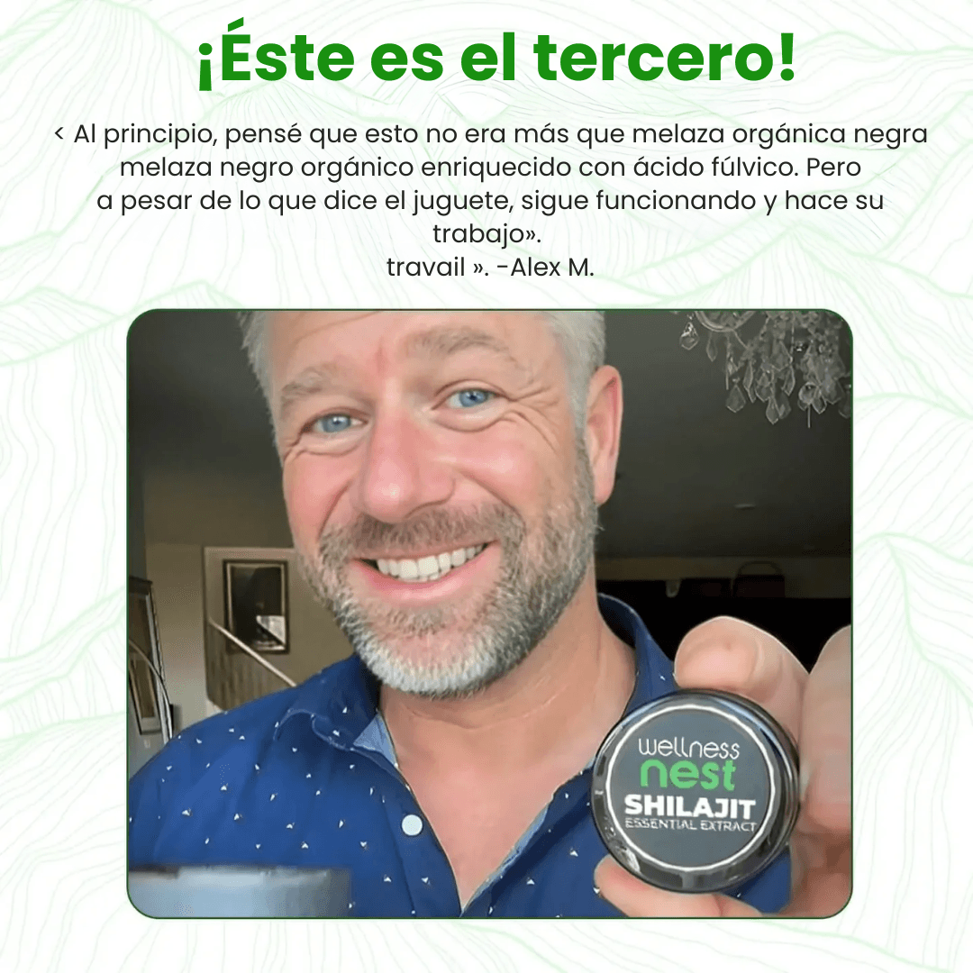 Shiljait Extracto Esencial - Wellness Nest