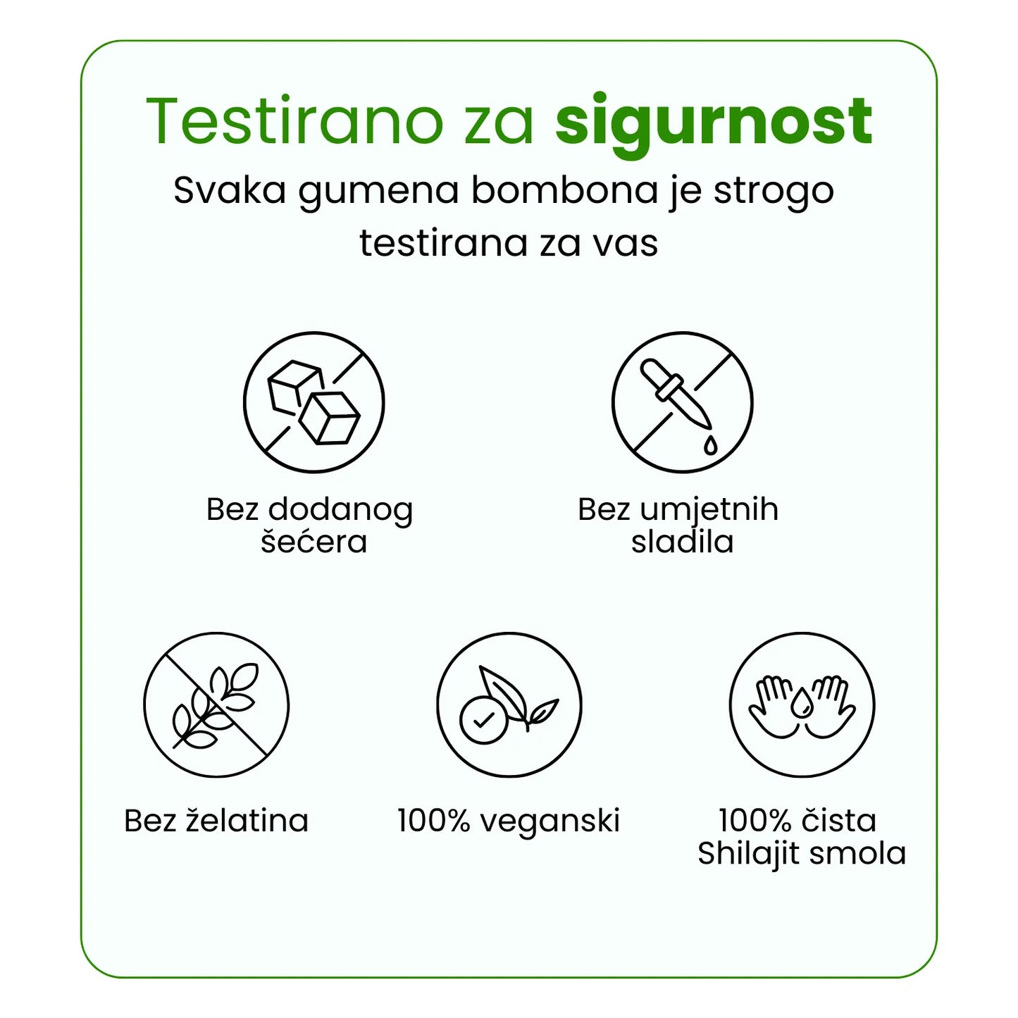 Premium Himalajske Shilajit Gumene Bombone