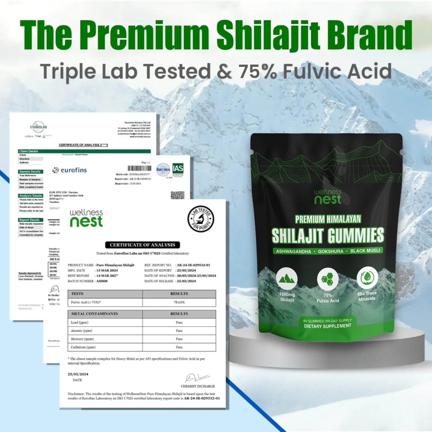 Pure Shilajit Gummies