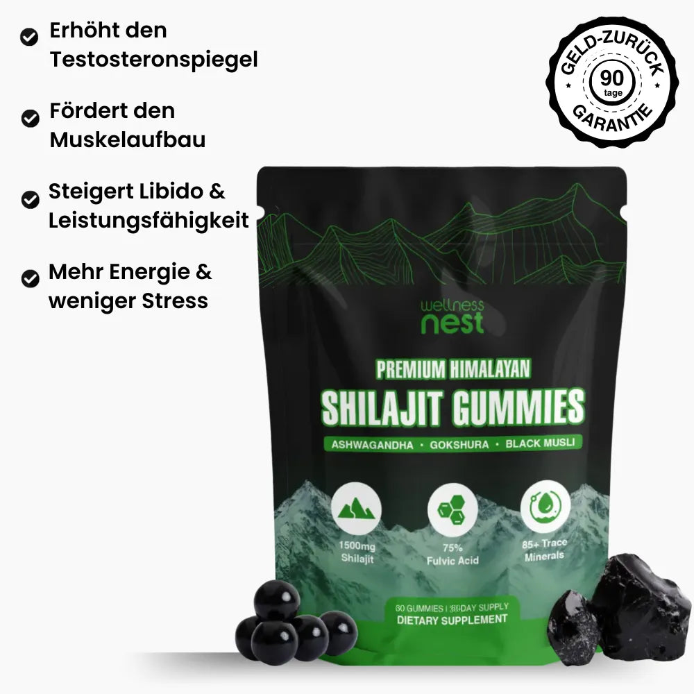 Premium Himalaya Shilajit Gummibärchen