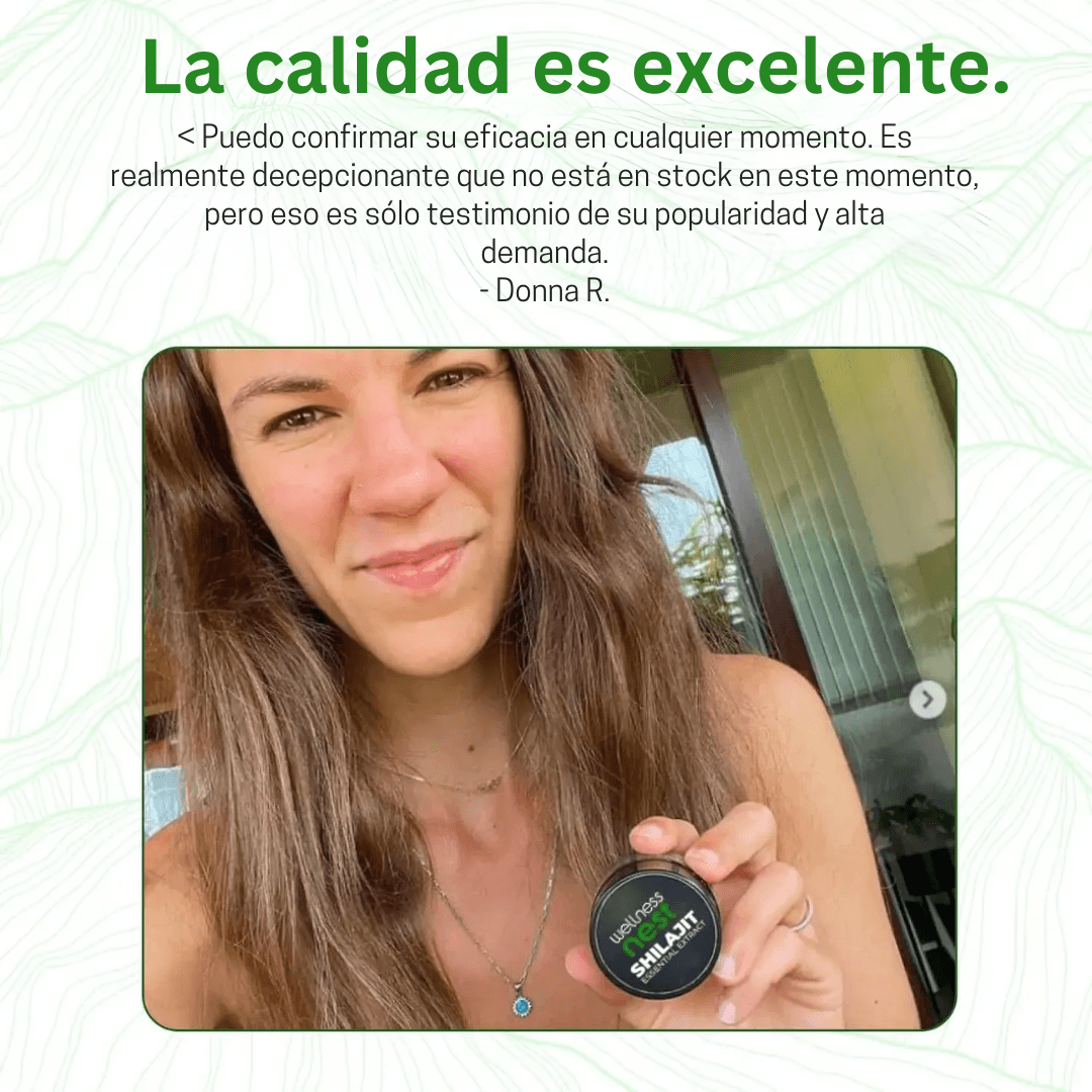 Shiljait Extracto Esencial - Wellness Nest