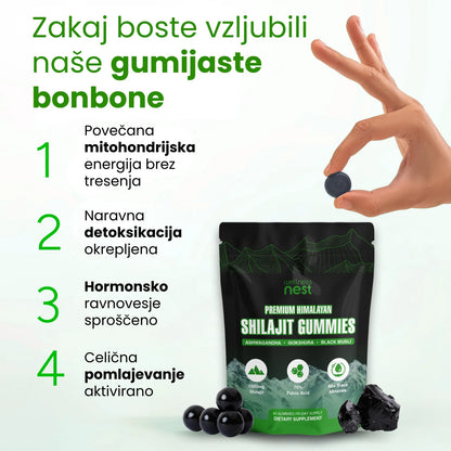 Premium Himalajski Shilajit Gumiji