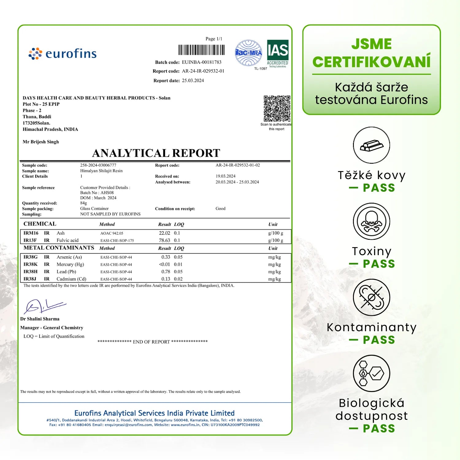 Čisté Šilajit Gumy pro Ženy