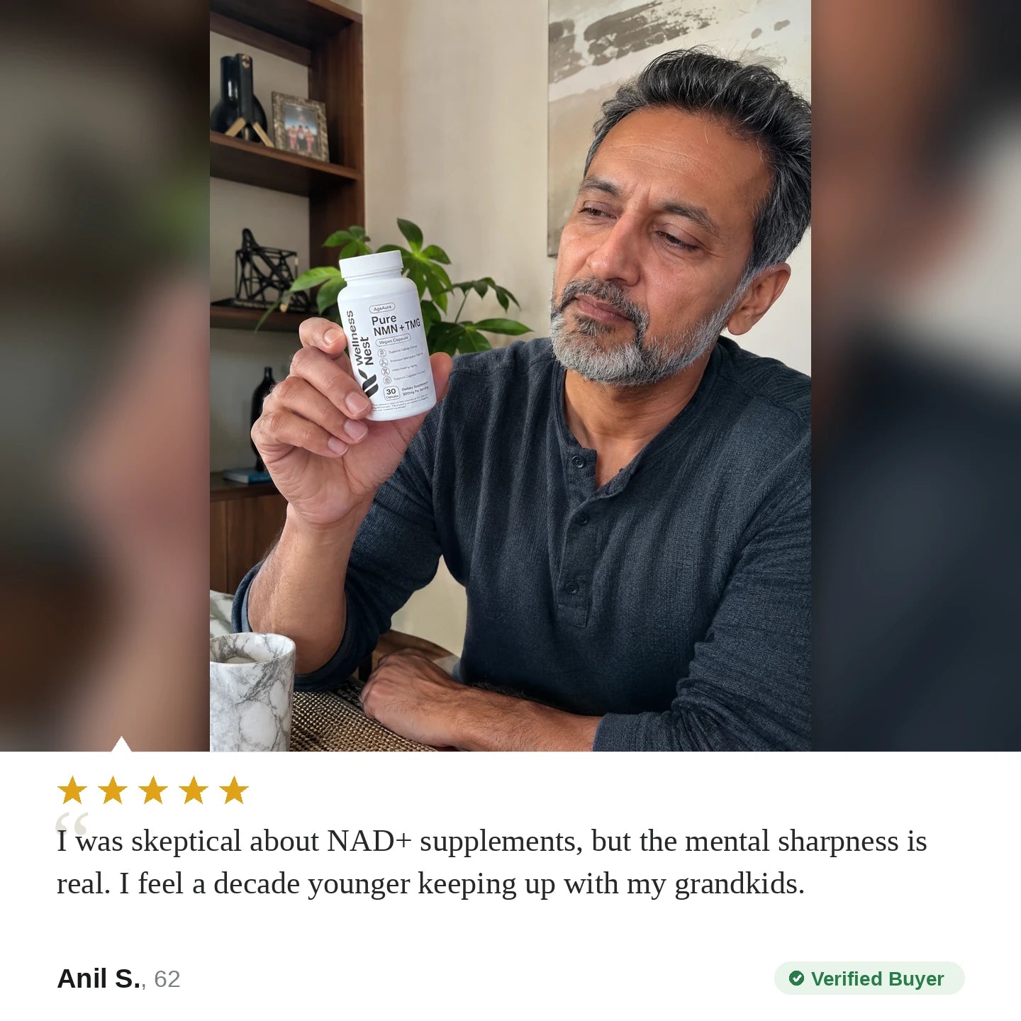 AgeAura Pure NMN + TMG - Rejuvenation Duo