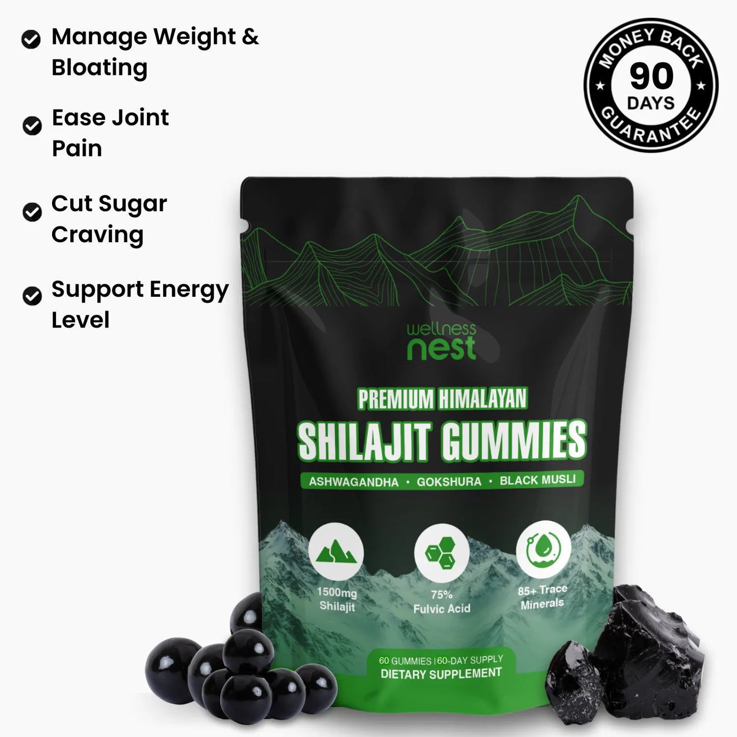 Pure Shilajit Gummies