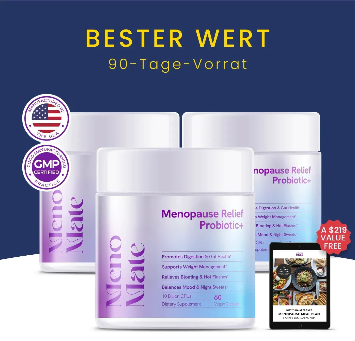 MenoMate – Die beste Lösung bei Wechseljahresbeschwerden