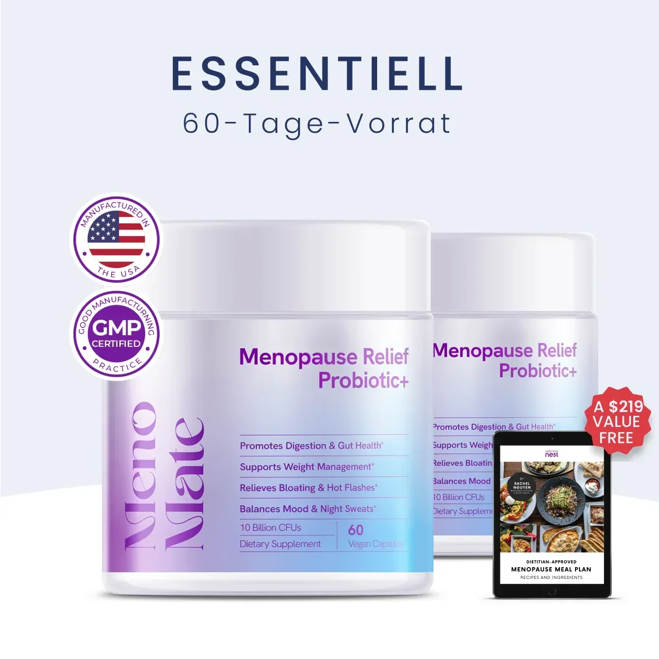 MenoMate – Die beste Lösung bei Wechseljahresbeschwerden