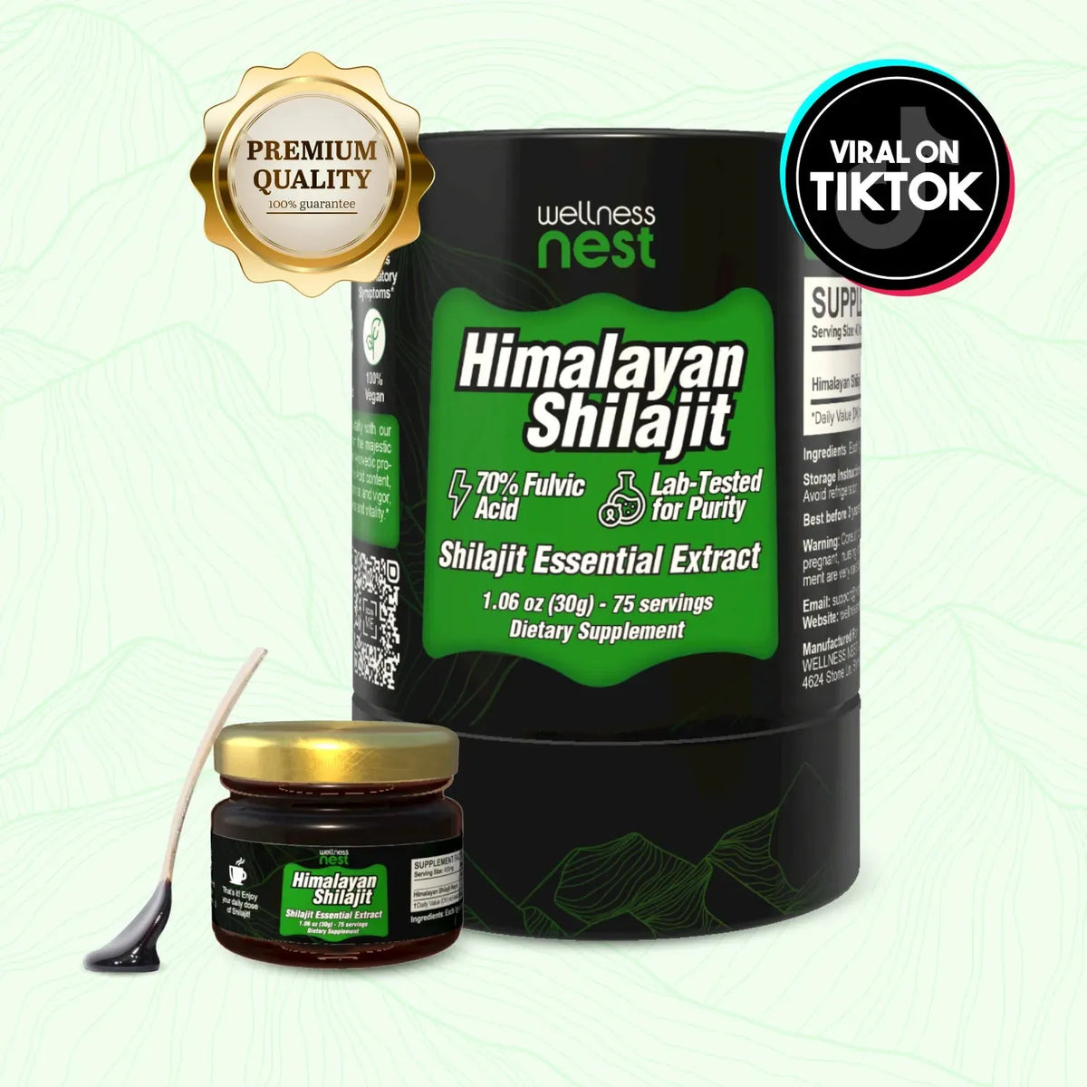 100% shilajit – Wellness Nest