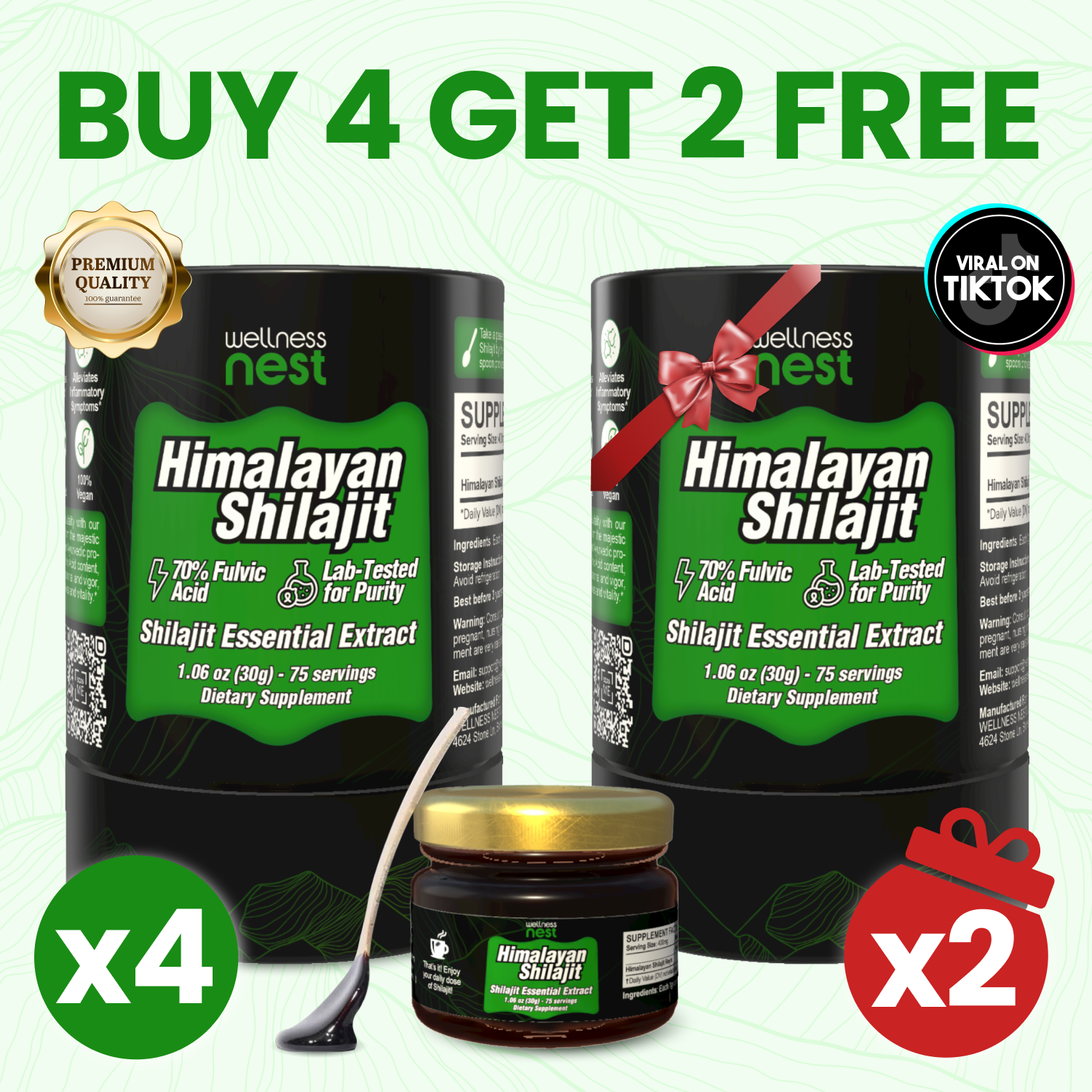 Buy 4 Get 2 Free - Wellness Nest