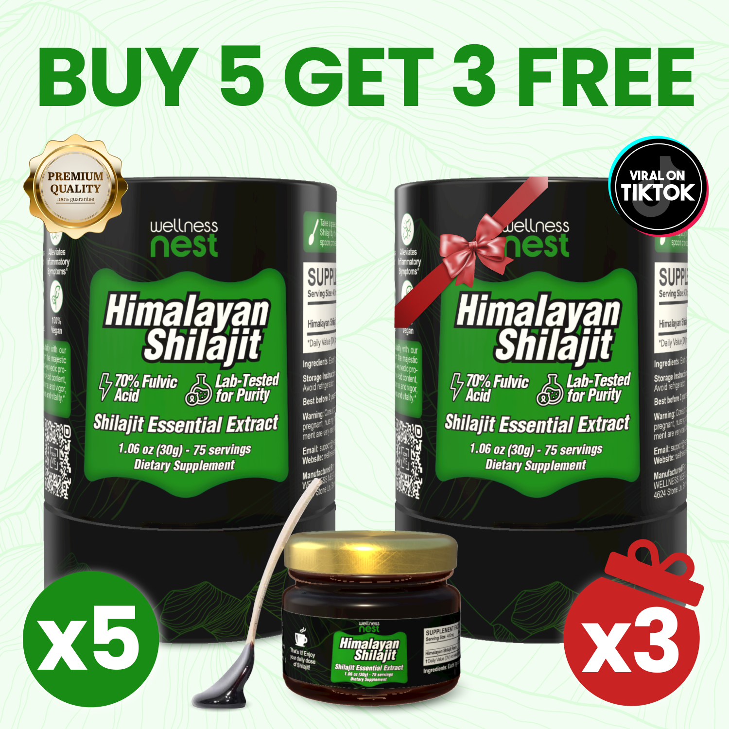 Buy 5 Get 3 Free - Wellness Nest