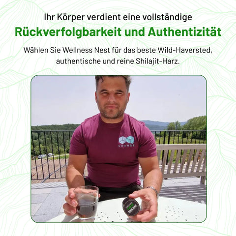 Ätherischer Shilajit-Extrakt - Wellness Nest
