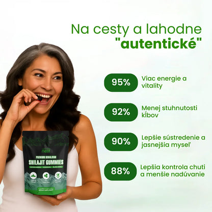Čisté Šilajit Gummies pre Ženy