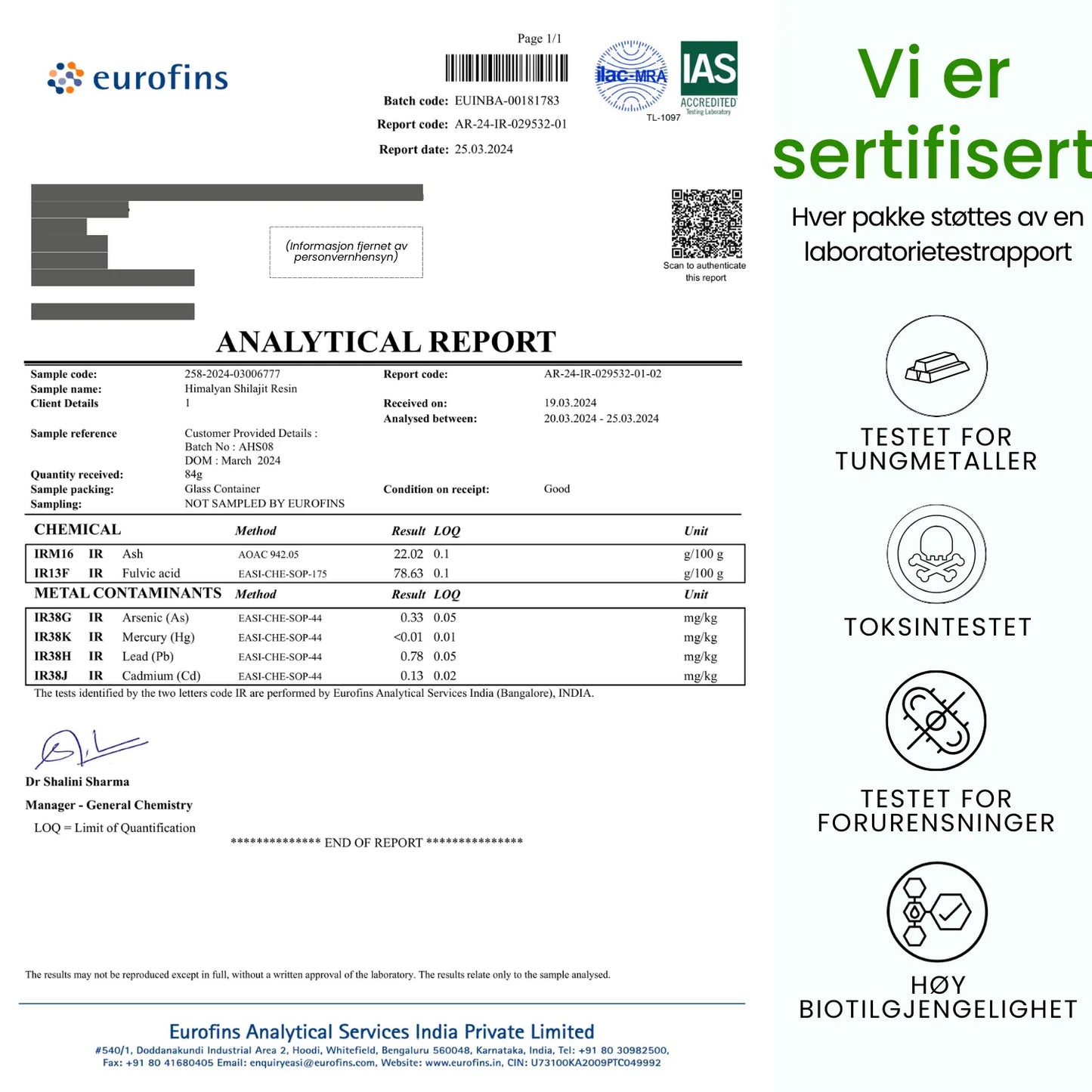 Premium Shilajit-gummier fra Himalaya