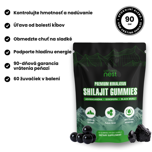 Čisté Šilajit Gummies pre Ženy