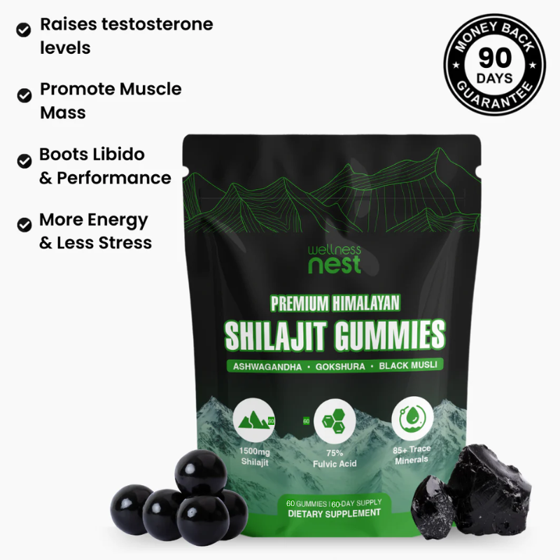 Premium Himalayan Shilajit Gummies — sugar-free, lab-tested, and naturally powerful adaptogen in a tasty form Premium Himalayan Shilajit Gummies — sugar-free, lab-tested, and naturally powerful adaptogen in a tasty form