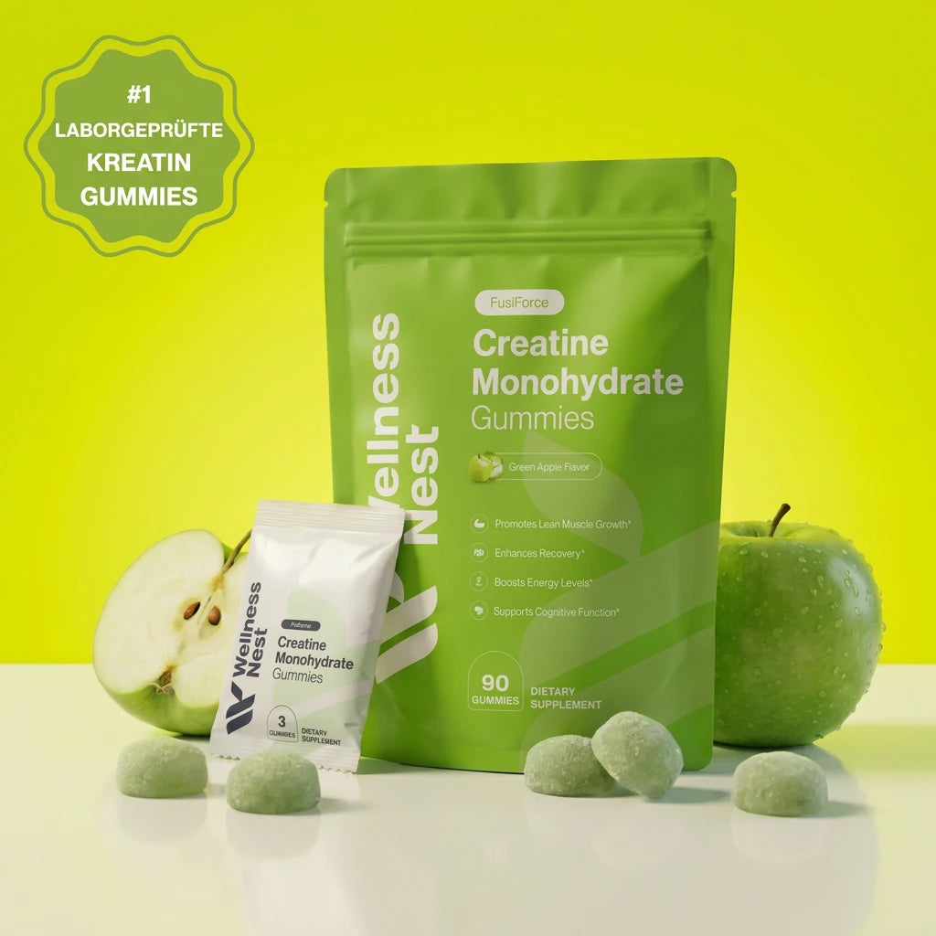 FusiForce Kreatin Gummies – Laborgeprüfte Qualität