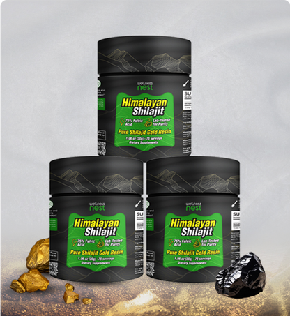 Himalayan Pure Shilajit Gold Resin - Wellness Nest