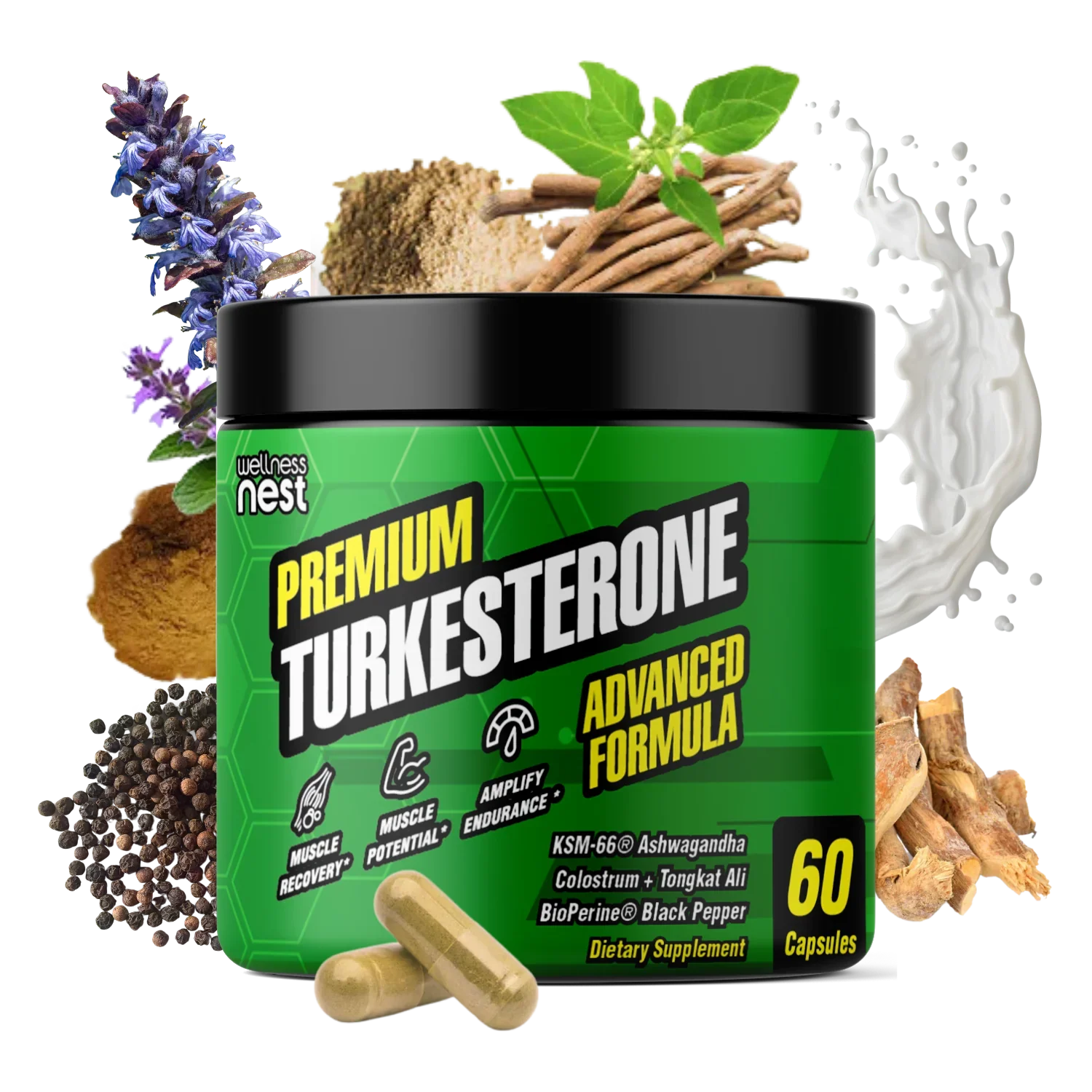 Buy 1 - Premium Turkesterone Advanced Formula - Wellness Nest
