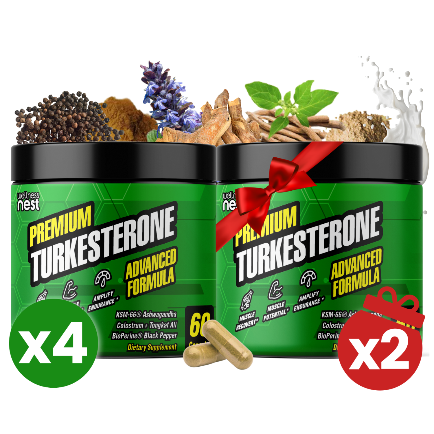 Turkesterone Advanced Formula - Buy 4 get 2 Free