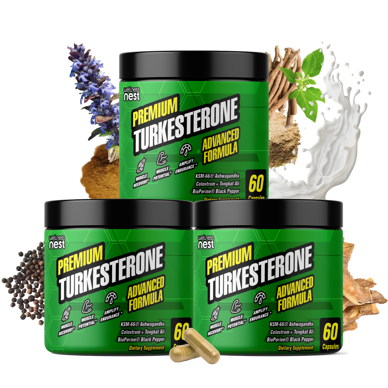 Turkesterone Advanced Formula - Buy 3 Get 15% OFF - Wellness Nest